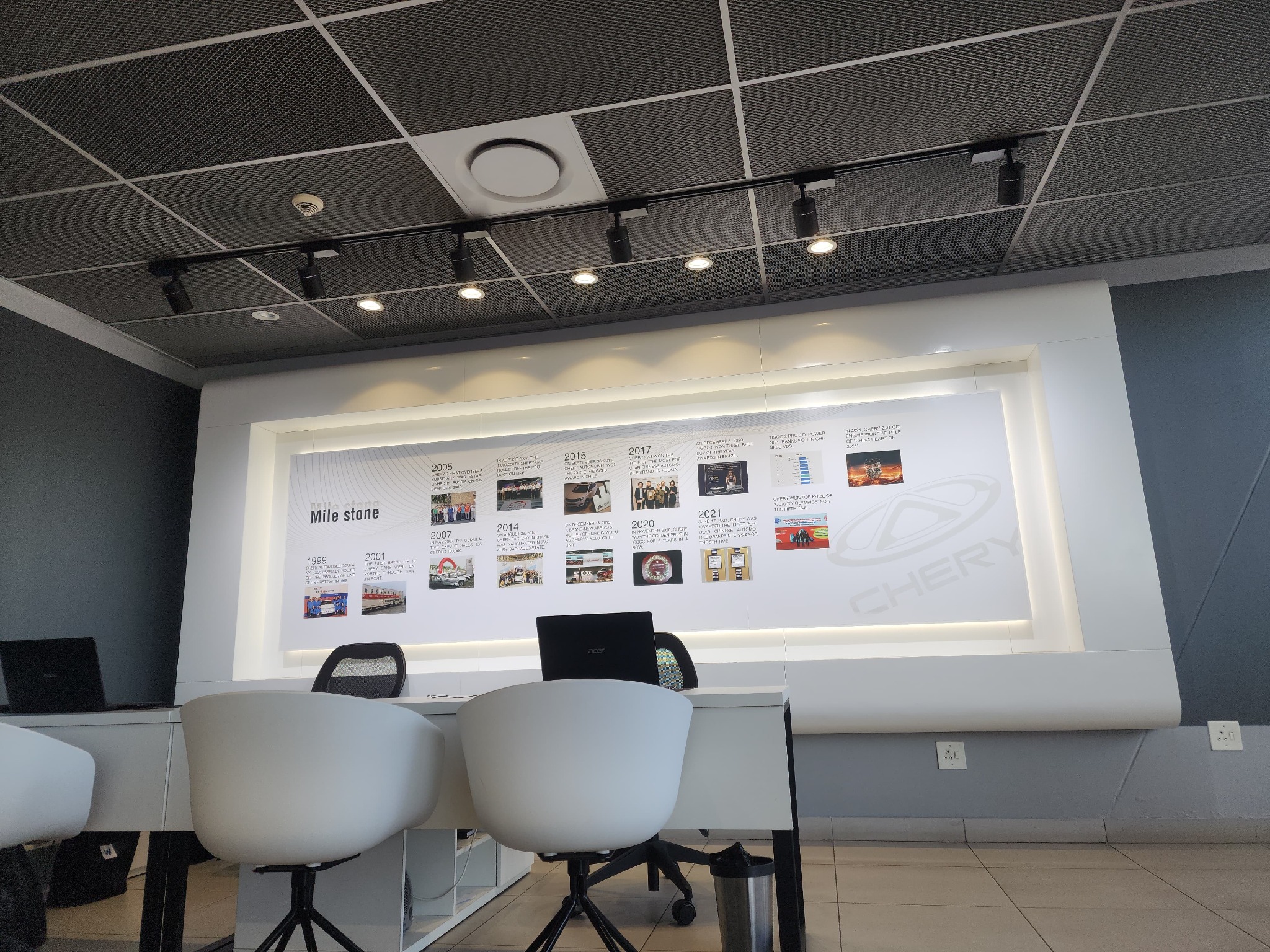 Chery branded office interior fitout