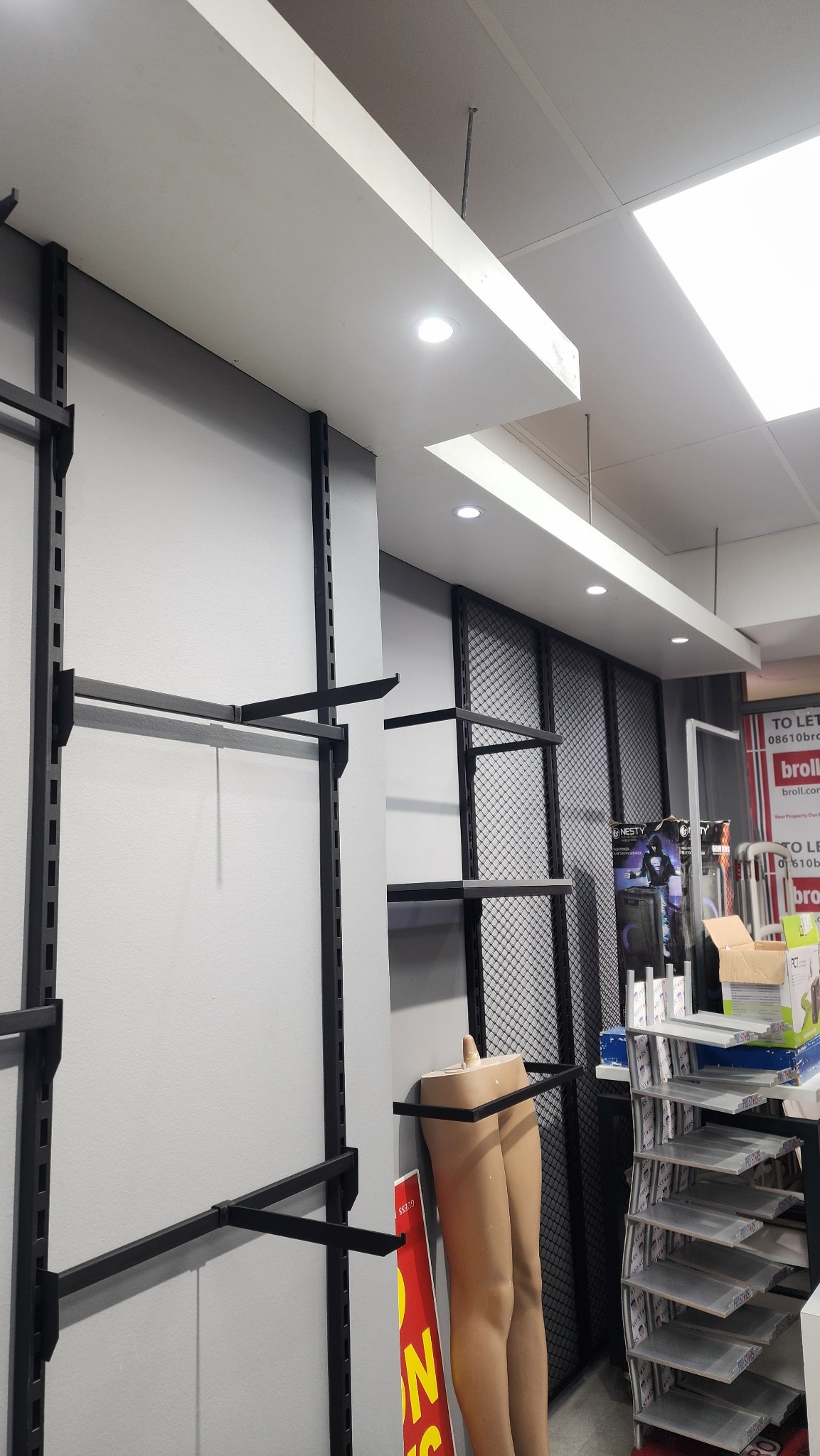 Shop fronts and fixtures project work by US Turnkey Solutions